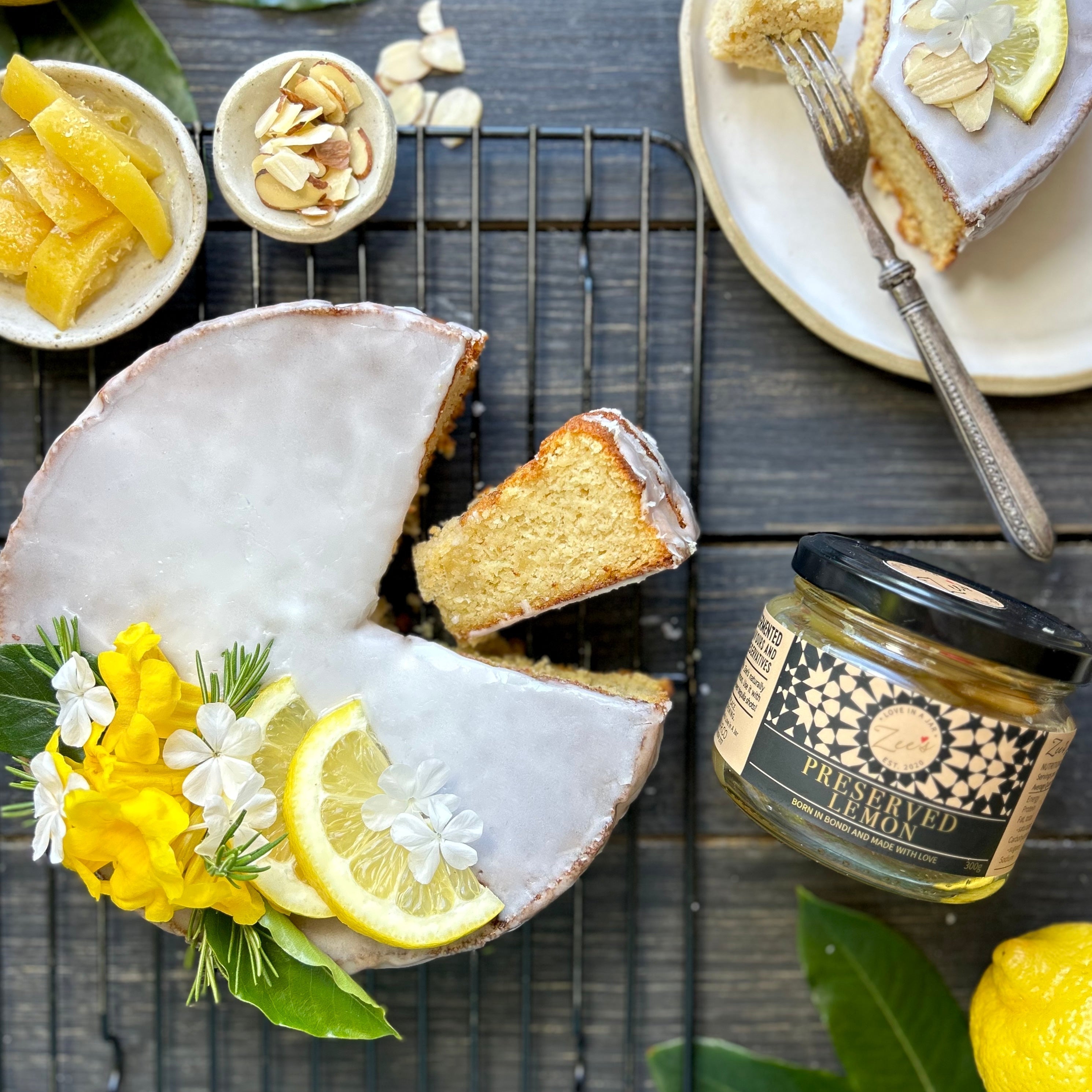 Flourless Preserved Lemon Cake – Zee's Love In a Jar
